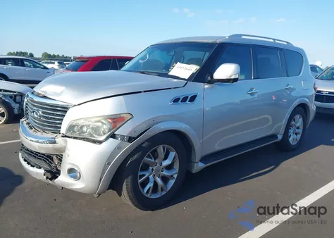 2011 Infiniti Qx56 z USA, uszkodzony, nr VIN JN8AZ2NE4B9002072